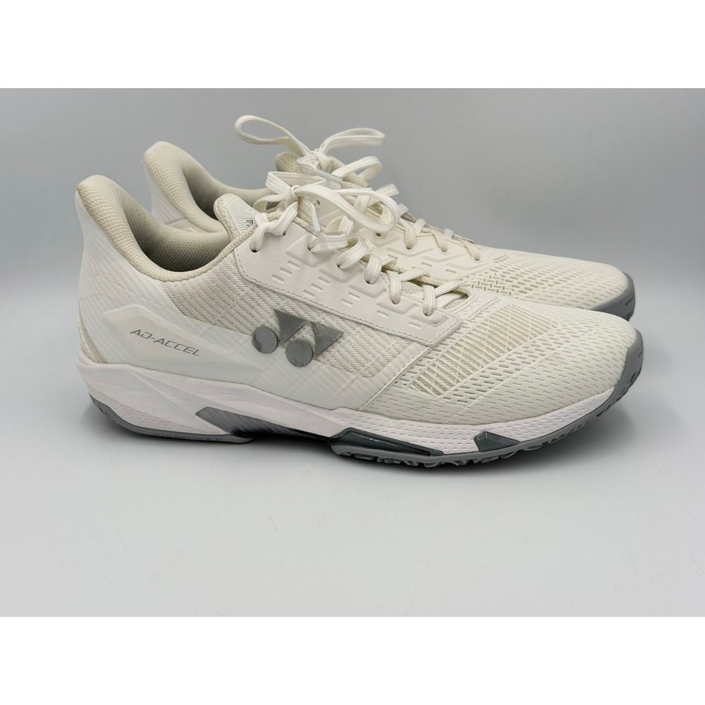Yonex AD-ACCEL Tennis Shoes Mens 8 Womens 9.5 White Grey Power Cushion